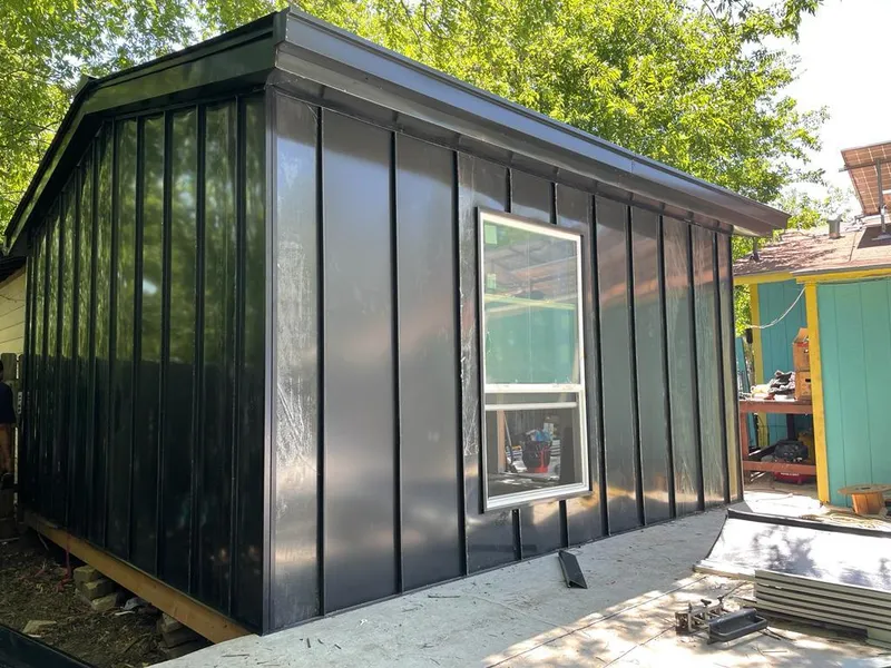 Black standing seam metal wall panels for Roof Inspection in Big Stone Gap